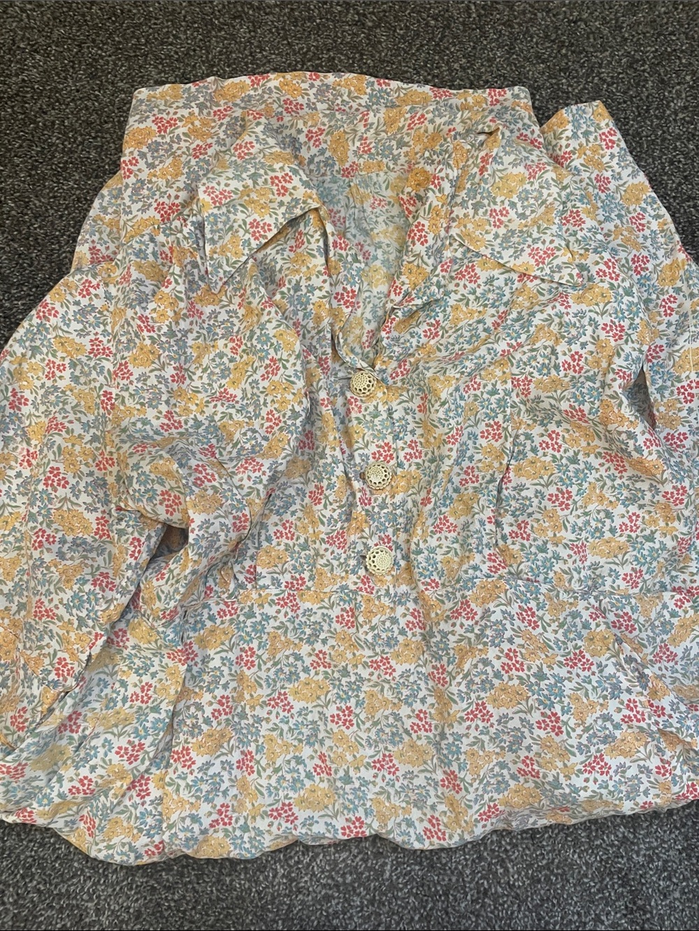Vintage French Day Dress